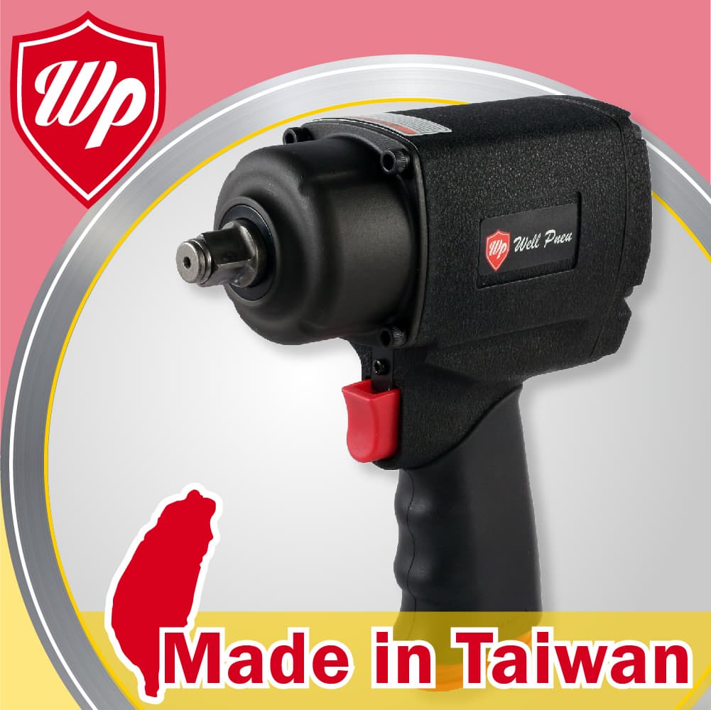 1_2_ Heavy Duty Metal Air Impact Wrench
